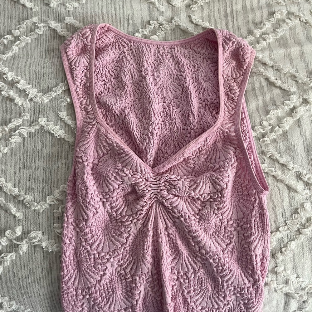 Elegant Pink Sleeveless Top